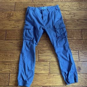 Grey cargo pants